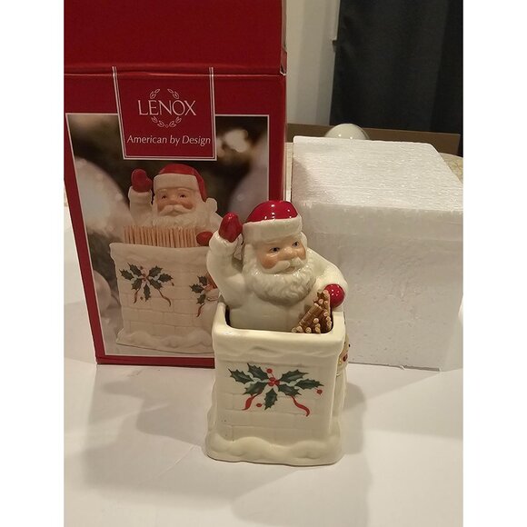 Lenox Holiday‎ Down the Chimney Party Picks Holder - Picture 2 of 2